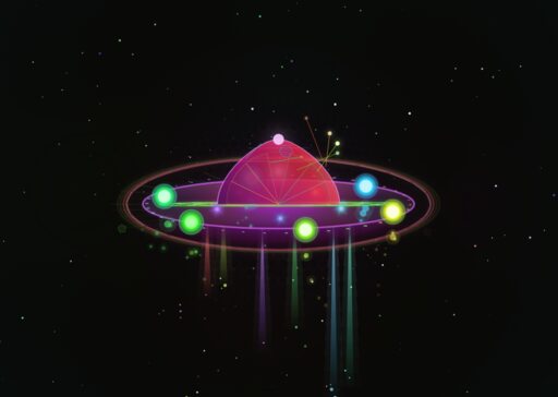 Alien UFO Mothership-Extraterrestrial Spacecraft Animation