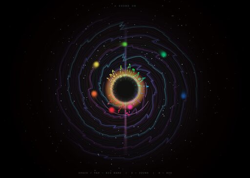 Astrophysical Accretion Engine-Black Hole Simulation
