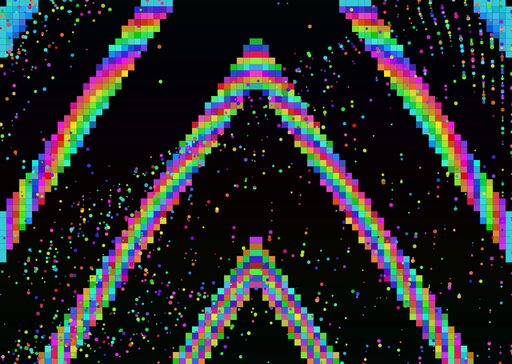 Atari 2600 Color Science Visualizer-TIA Graphics Animation Engine