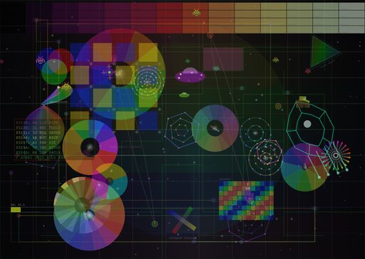 CHROMATIC NEXUS-Color Science-Cybernetics-Atari 2600-Robotics-Video Games