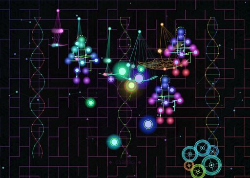 Cosmological Maze Mechanism Cybernetic Singularity