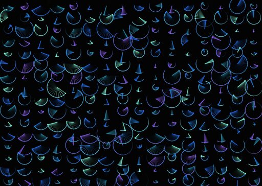 Hilbert Curve Pendulum Galaxy