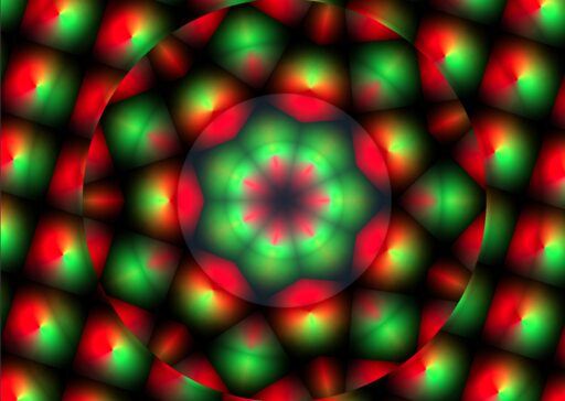 Hyperbolic Kaleidoscope WebGL Fractal Geometry Visualization-2