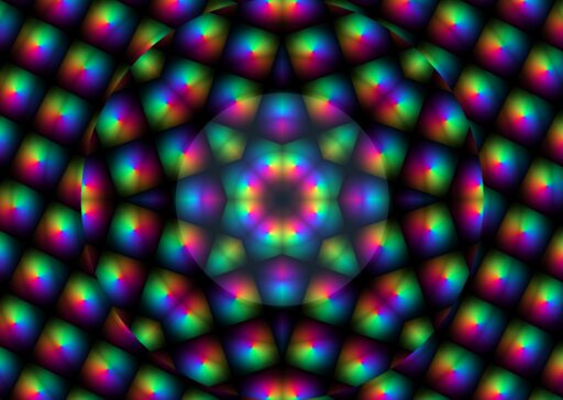 Hyperbolic Kaleidoscope WebGL Fractal Geometry Visualization