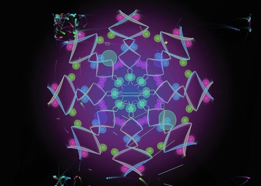 Hyperbolic Ornament Physics Engine