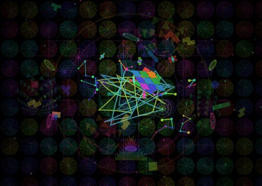 Mechanical Quasicrystal Labyrinth Reactor