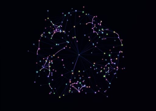 Penrose Chaotic Pendulum Lattice