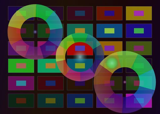 Perceptual Illusion Color Laboratory Matrix