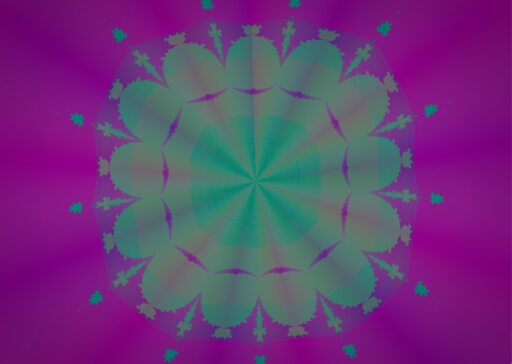 Quantum Eigenphase Landscape-Abstract Mathematical Hallucination