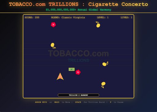 Cigarette Concerto game screenshot
