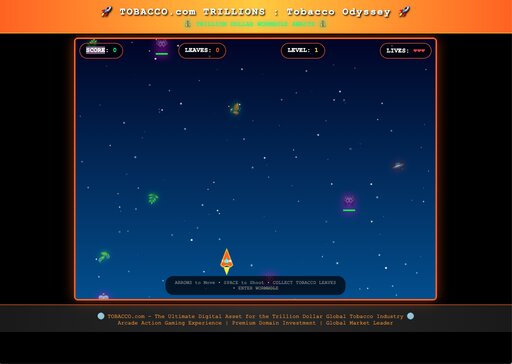 Tobacco Odyssey game screenshot